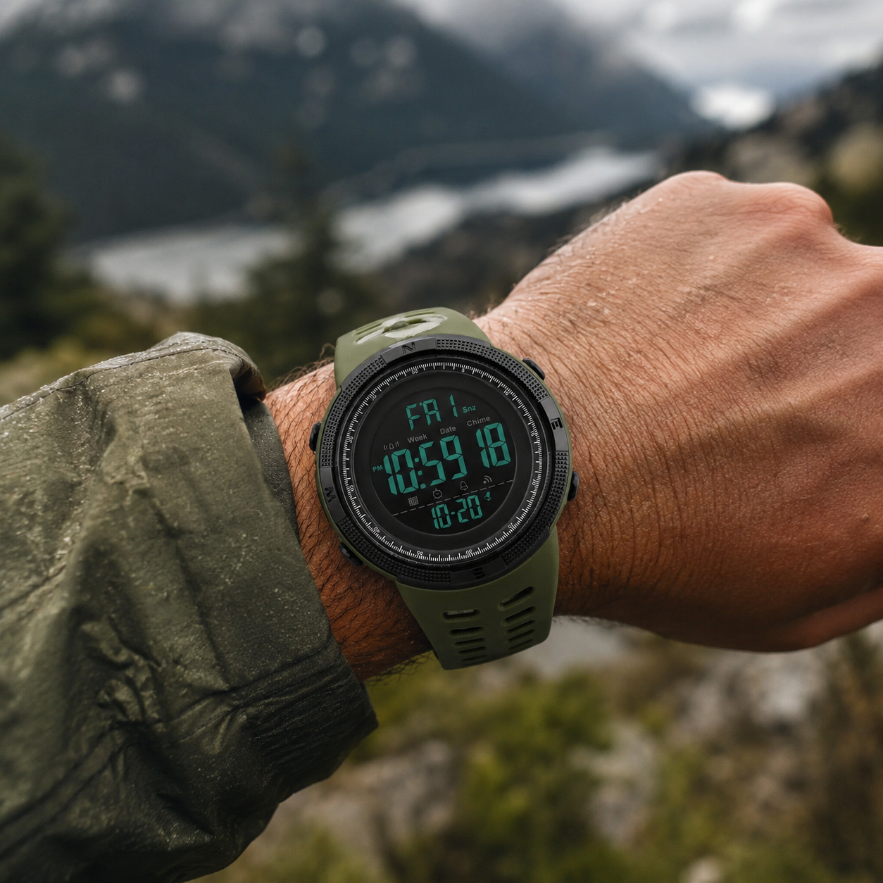 Active Waterproof Sport Watch