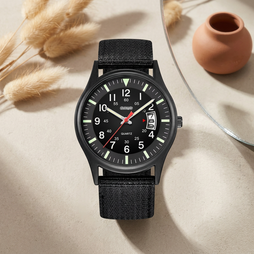 Field Watch - Nylon Strap with Date Display