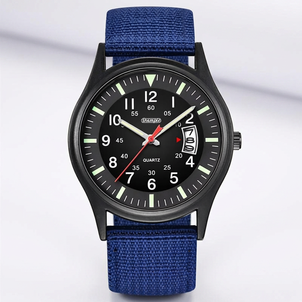 Field Watch - Nylon Strap with Date Display
