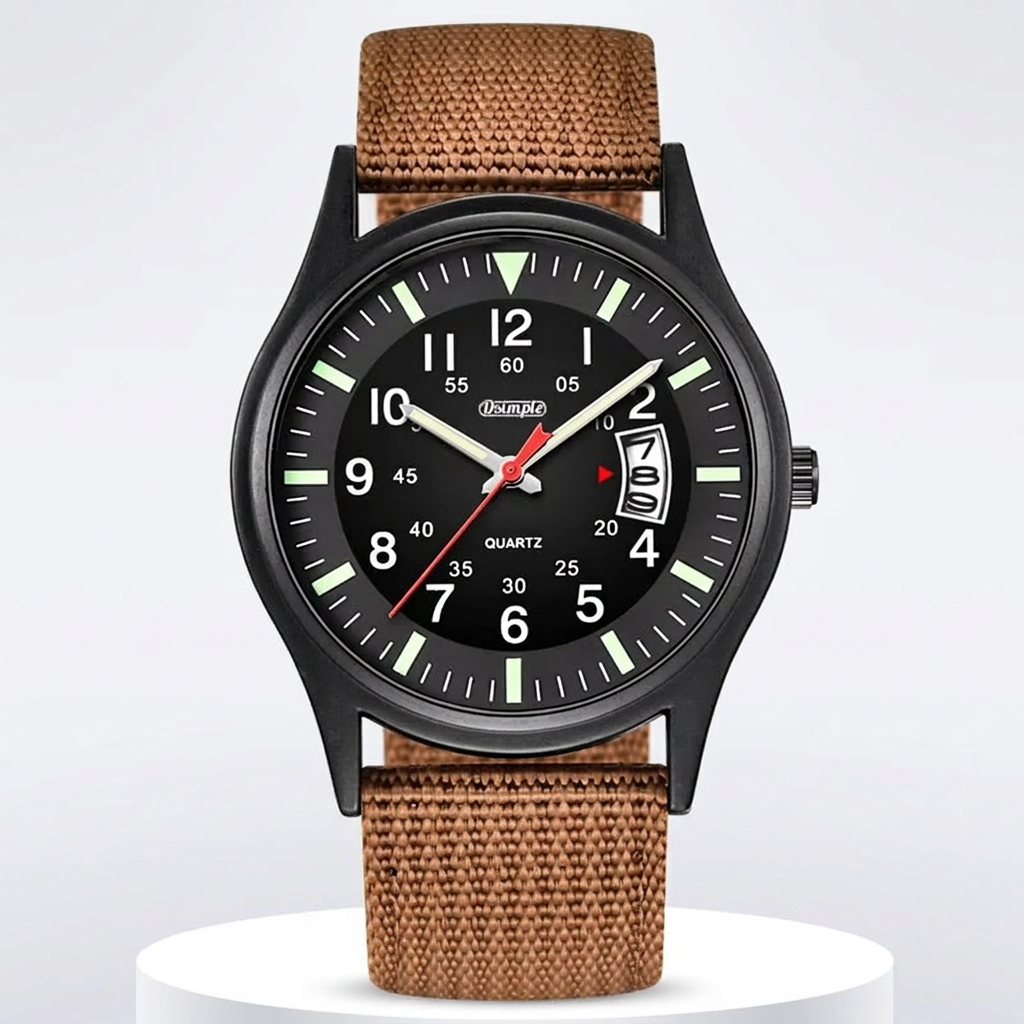 Field Watch - Nylon Strap with Date Display