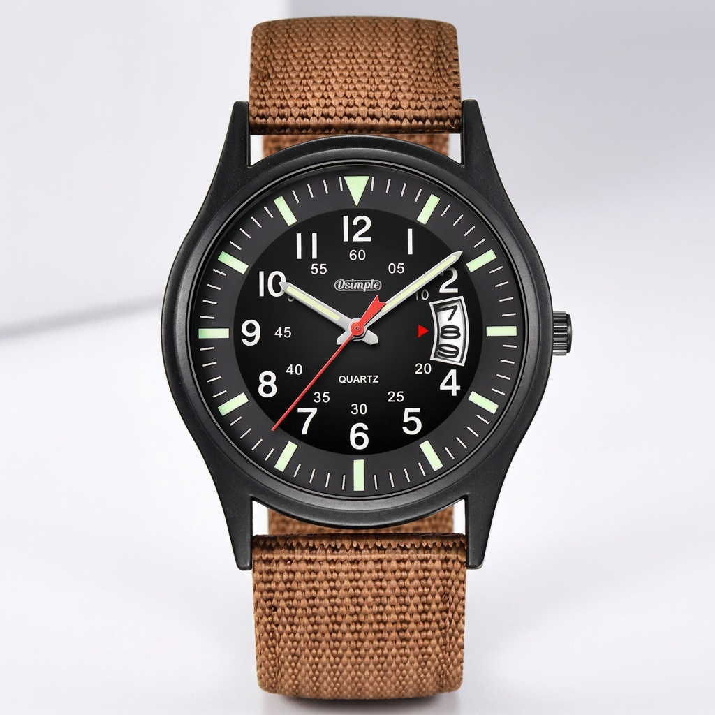 Field Watch - Nylon Strap with Date Display