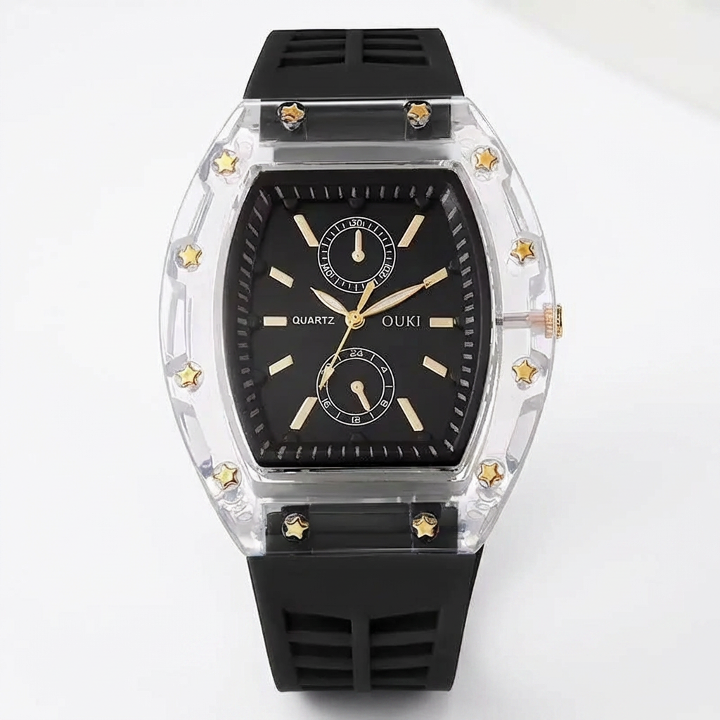 Trendy Silicone Strap Watch for Her – Silicone Strap