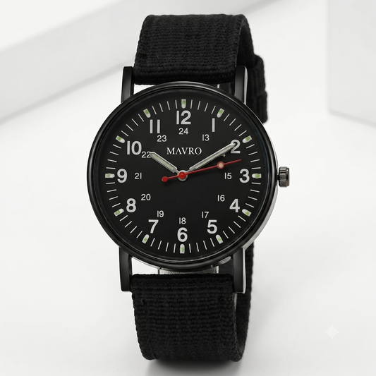 Montre homme lumineuse de luxe – Design classique