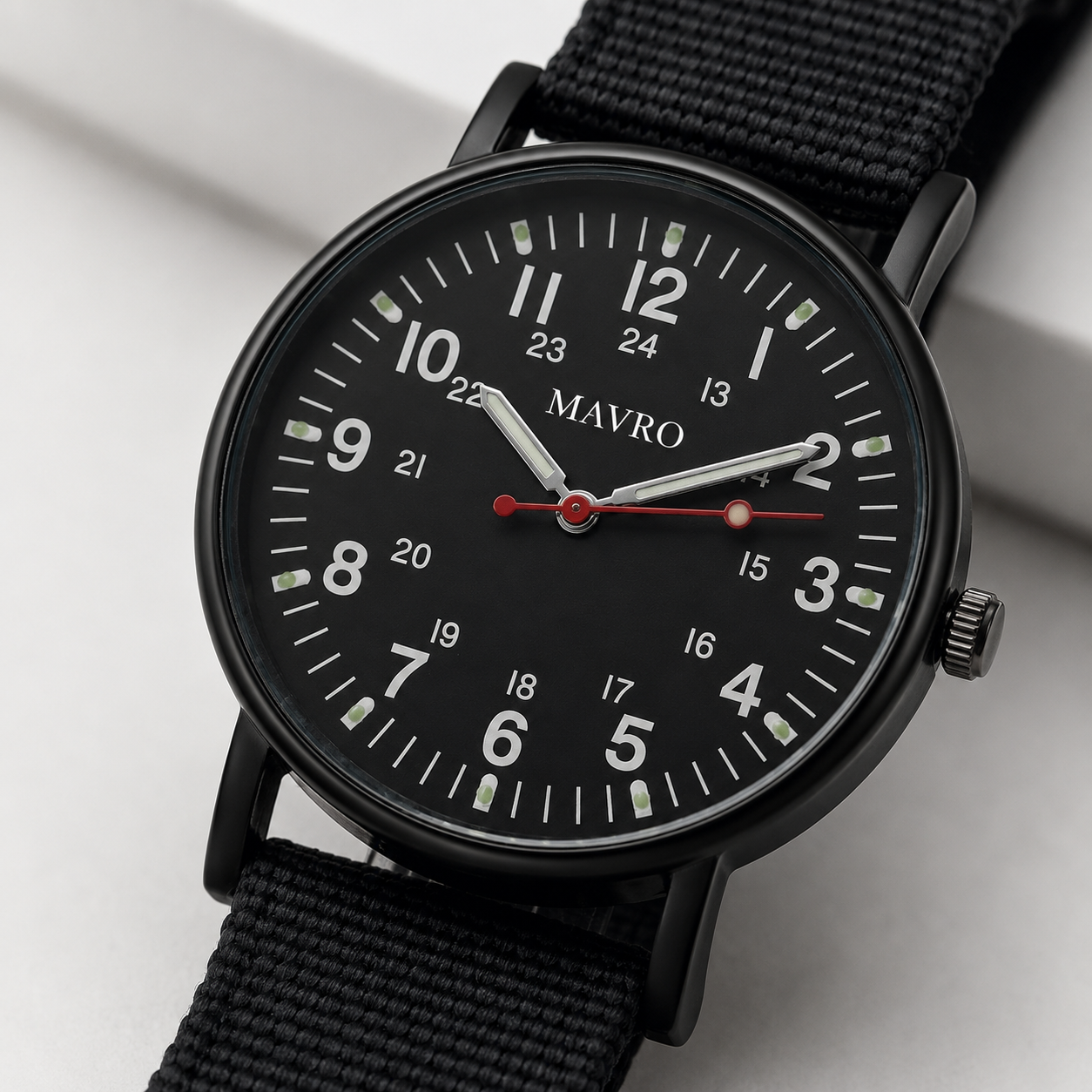 Luxuriöse, leuchtende Herrenuhr – Klassisches Design