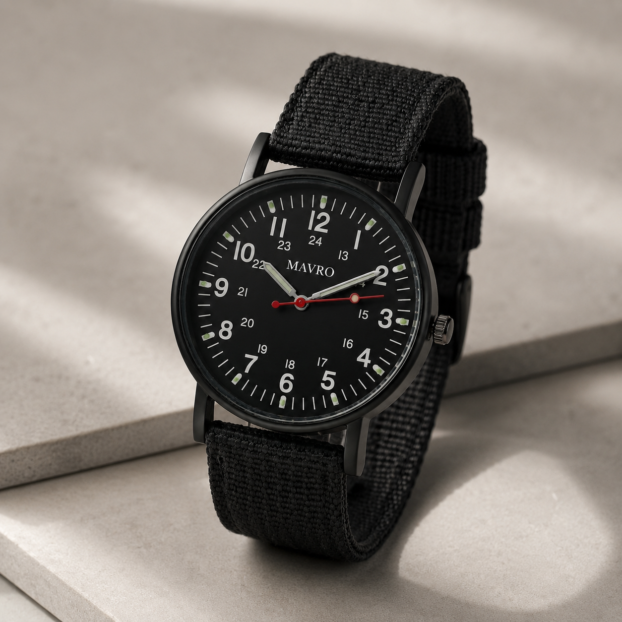 Luxuriöse, leuchtende Herrenuhr – Klassisches Design