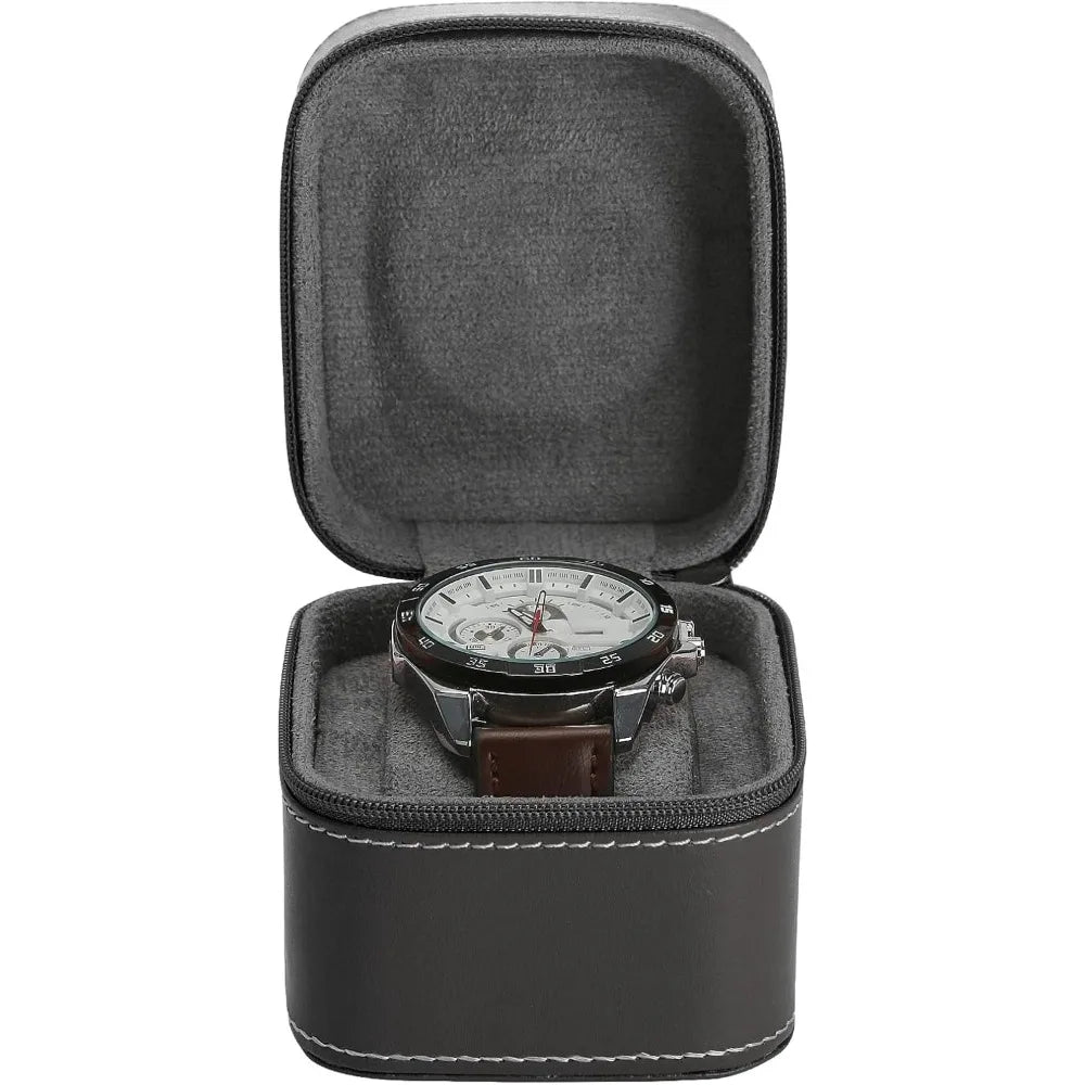 Premium Single Watch Travel Case