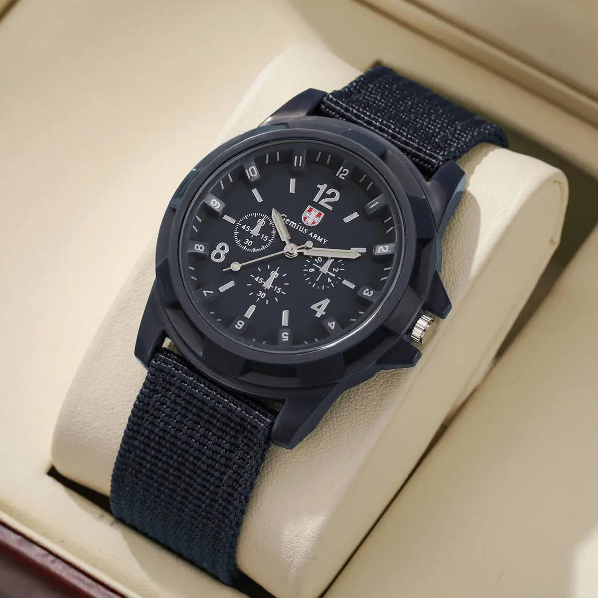 Black Field Watch – Tactical Nylon Edition