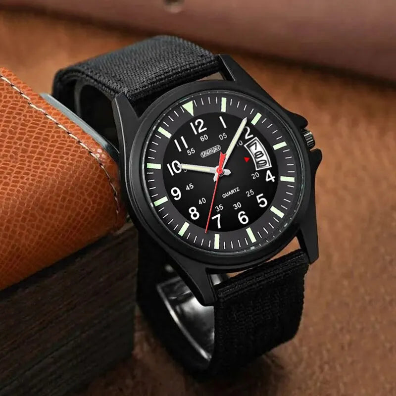 Field Watch - Nylon Strap with Date Display