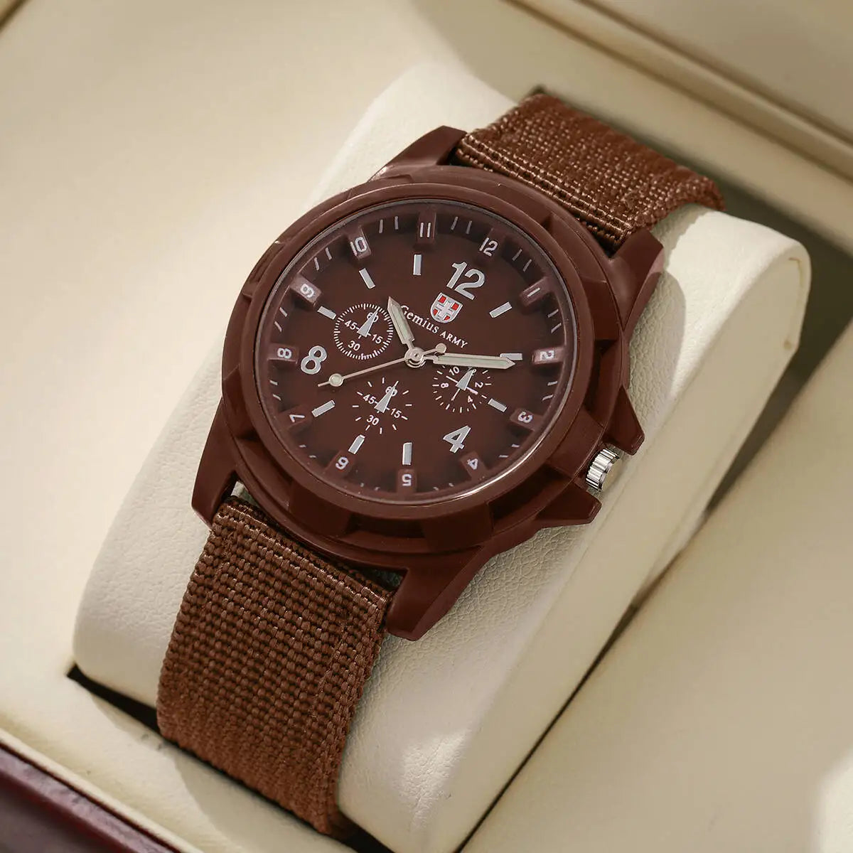 Black Field Watch – Tactical Nylon Edition