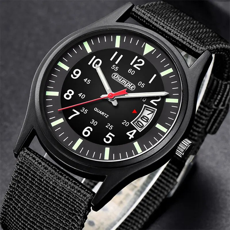 Field Watch - Nylon Strap with Date Display