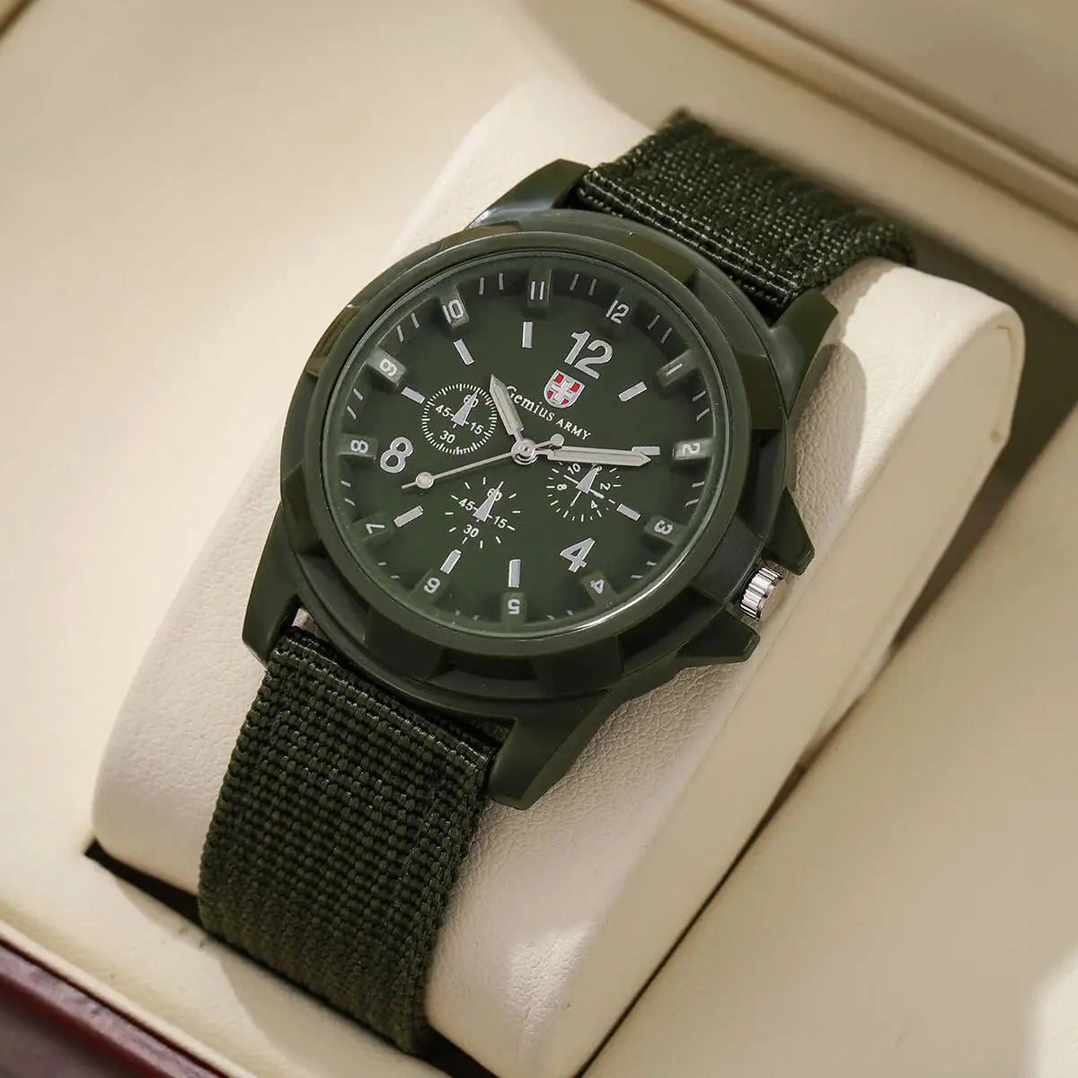 Black Field Watch – Tactical Nylon Edition