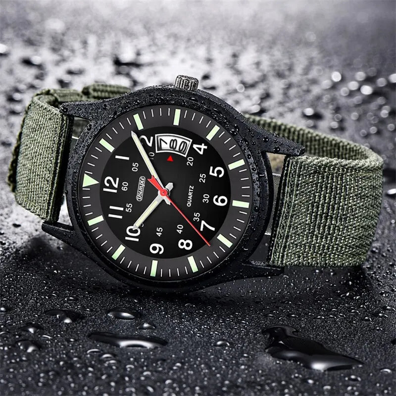 Field Watch - Nylon Strap with Date Display
