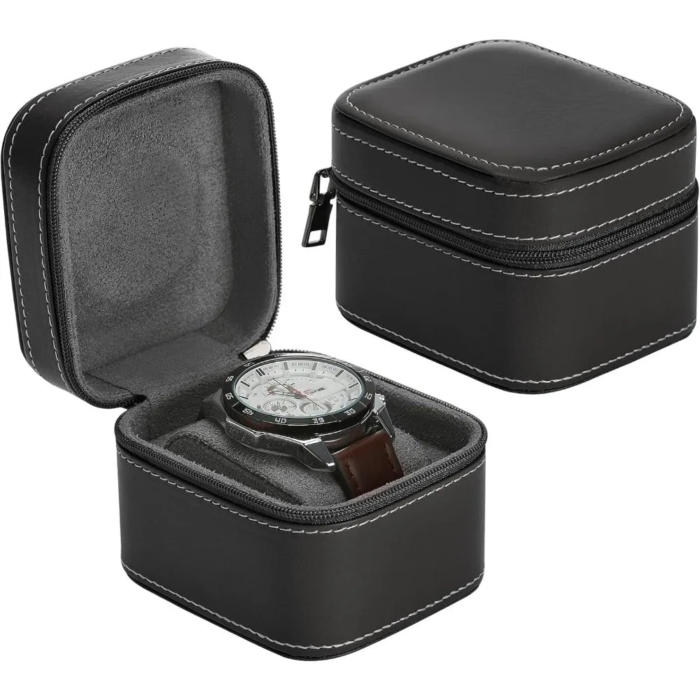 Premium Single Watch Travel Case