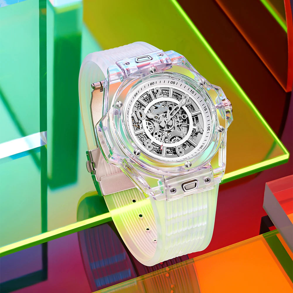 Automatické skeleton hodinky – mechanická edice