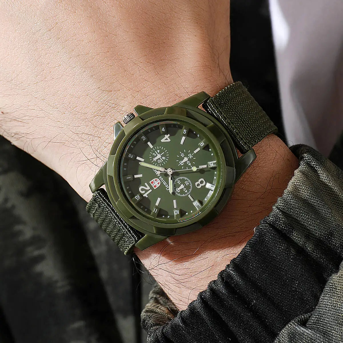 Black Field Watch – Tactical Nylon Edition