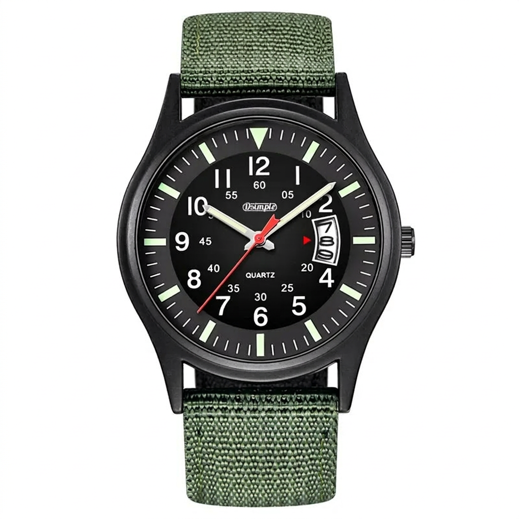 Field Watch - Nylon Strap with Date Display