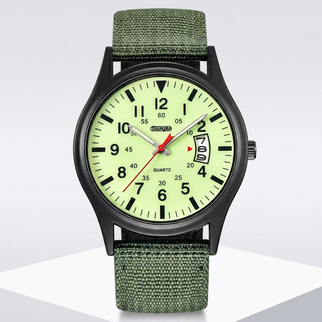 Field Watch - Nylon Strap with Date Display