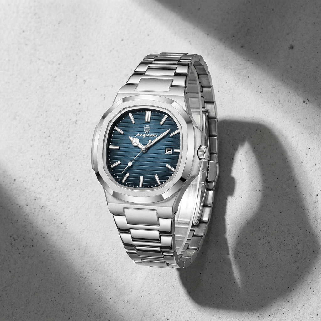 Timeless Men's Waterproof Stainless Steel Watch