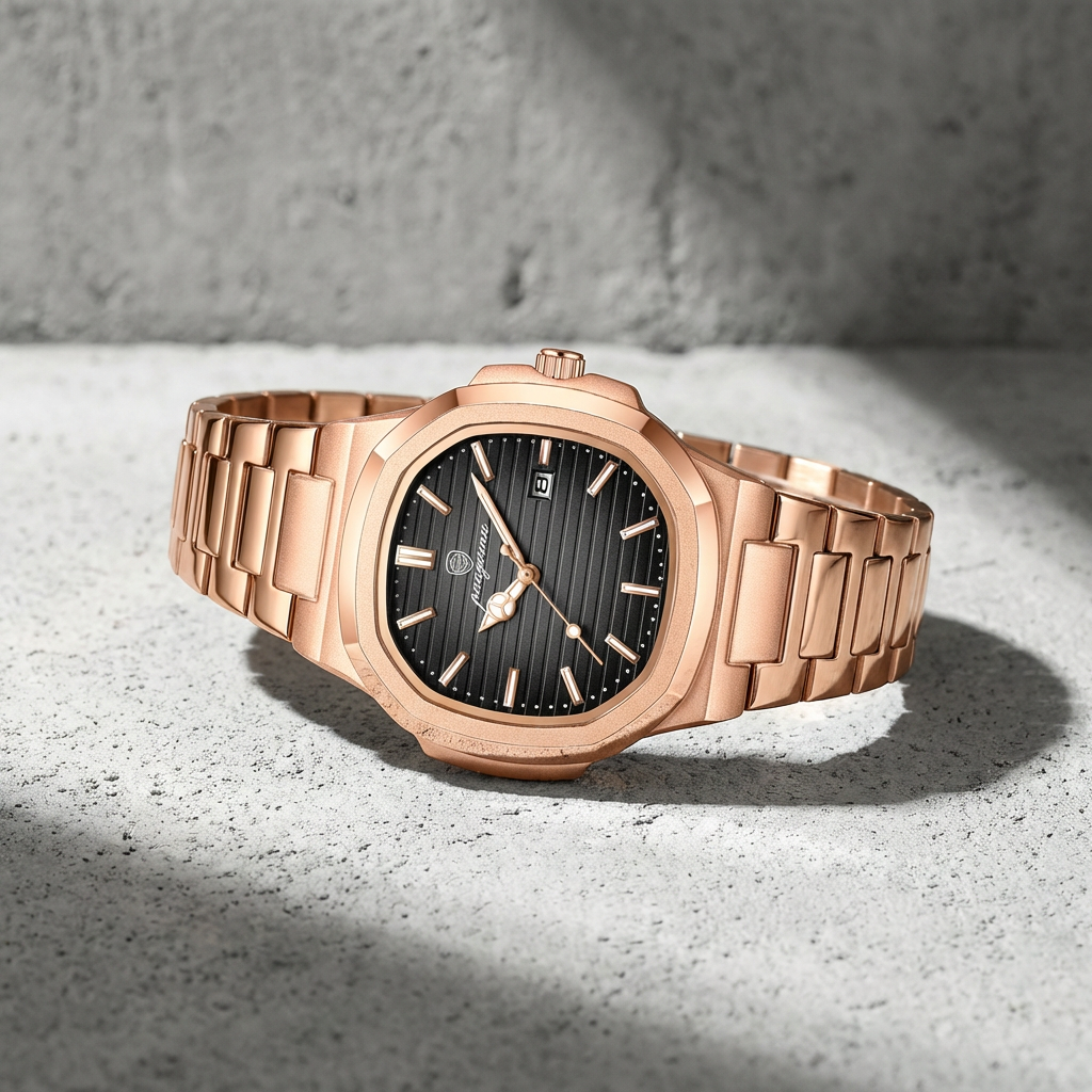 Timeless Men's Waterproof Stainless Steel Watch