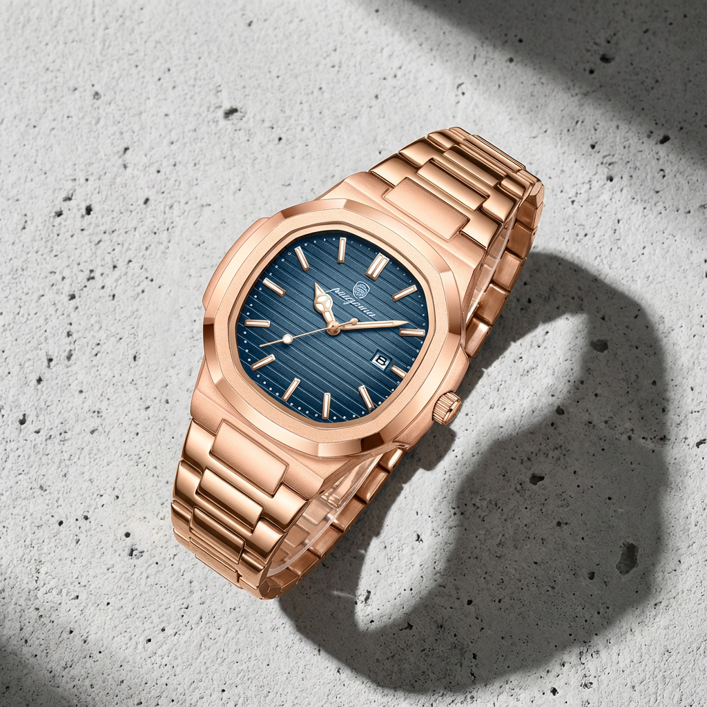 Timeless Men's Waterproof Stainless Steel Watch