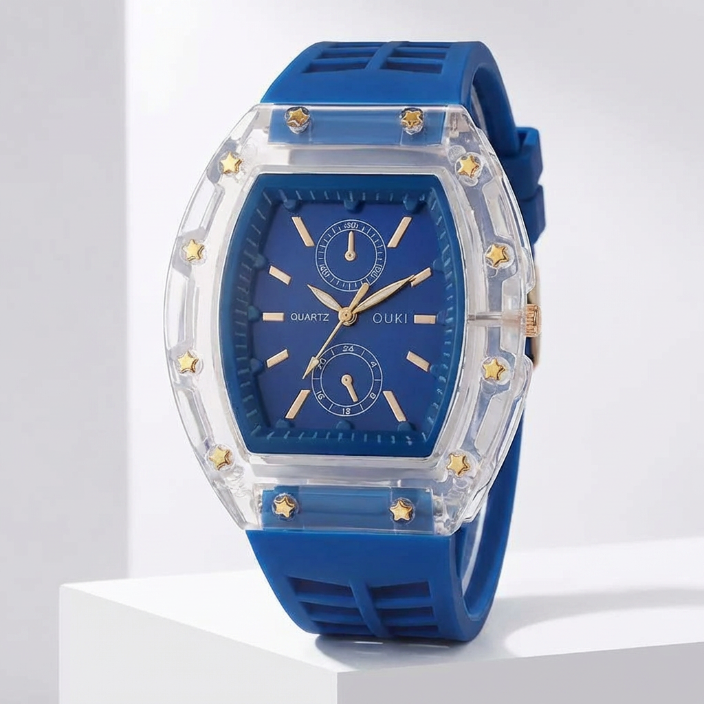 Trendy Silicone Strap Watch for Her – Silicone Strap