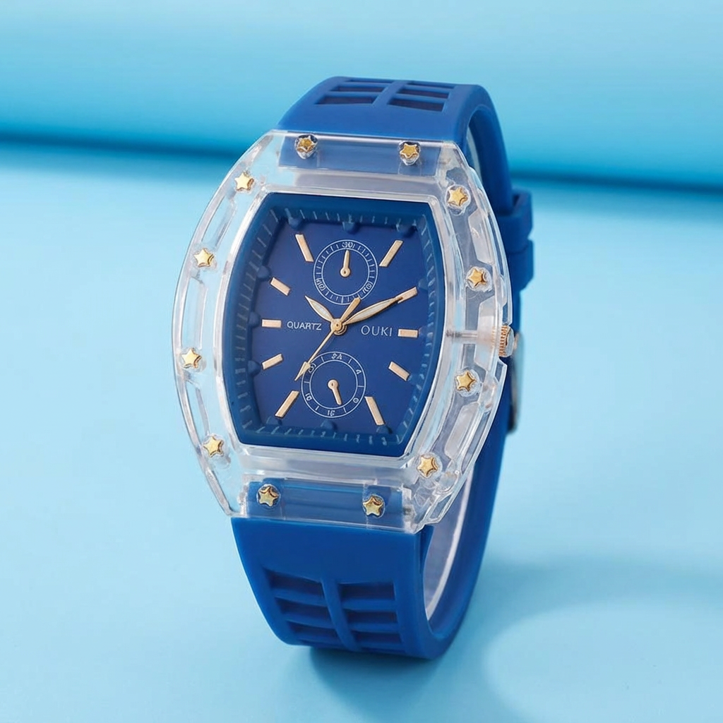 Trendy Silicone Strap Watch for Her – Silicone Strap