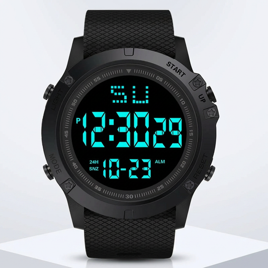 Big Dial Digital Sports Watch – Waterproof & Multifunctional