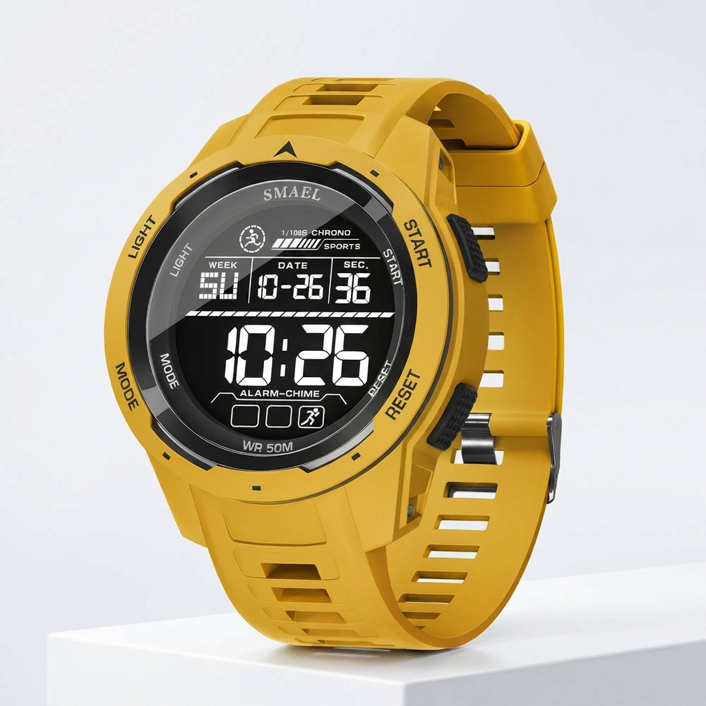 Ultimate Digital Sports Watch - LED & Waterproof