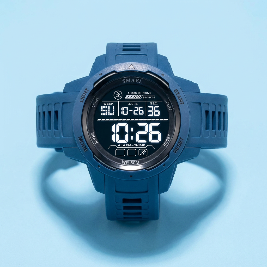 Ultimate Digital Sports Watch - LED & Waterproof
