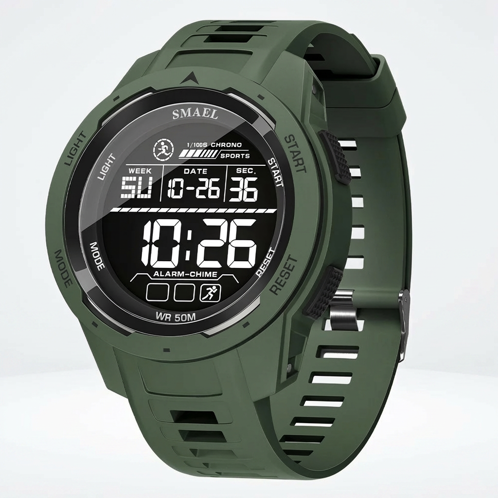 Ultimate Digital Sports Watch - LED & Waterproof