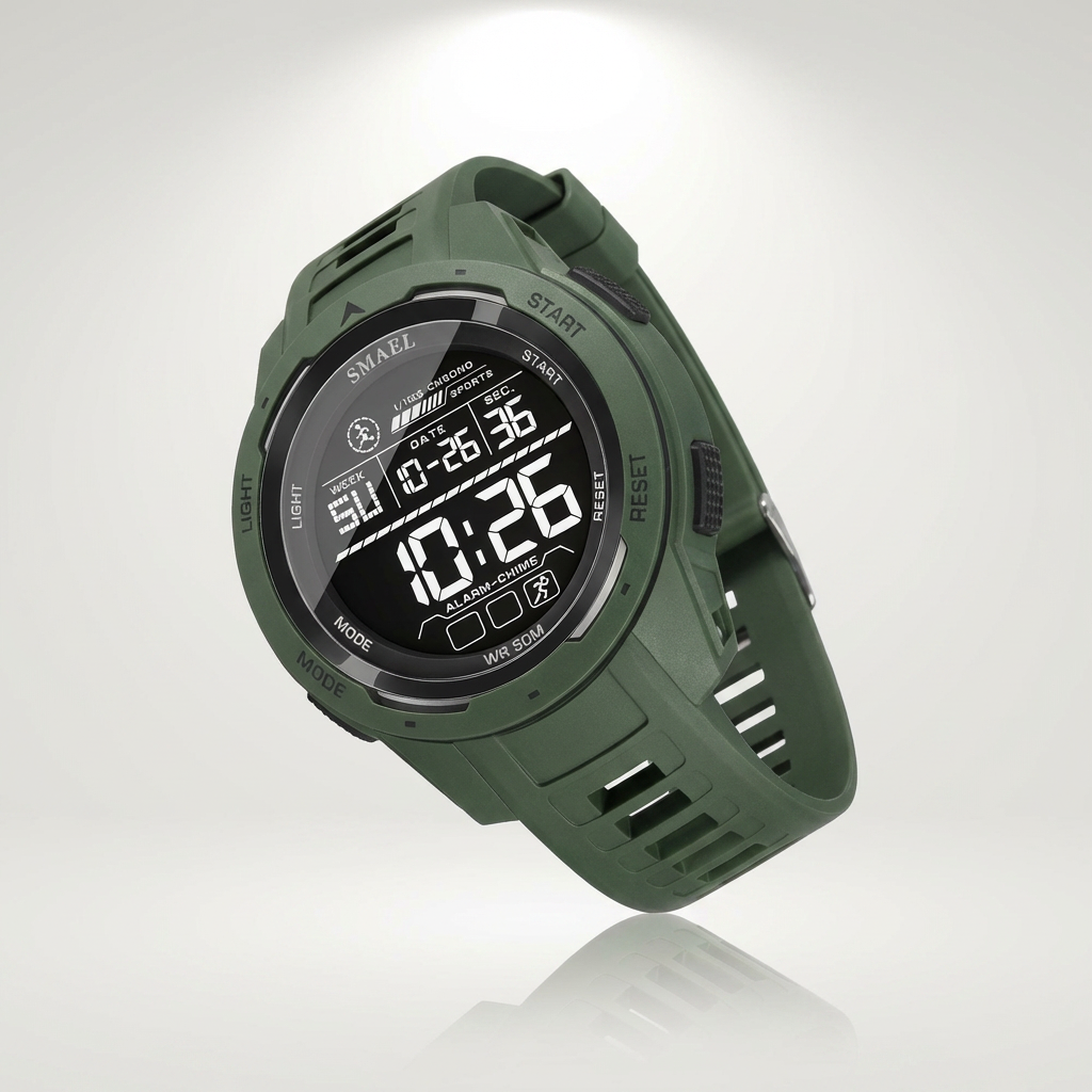 Ultimate Digital Sports Watch - LED & Waterproof