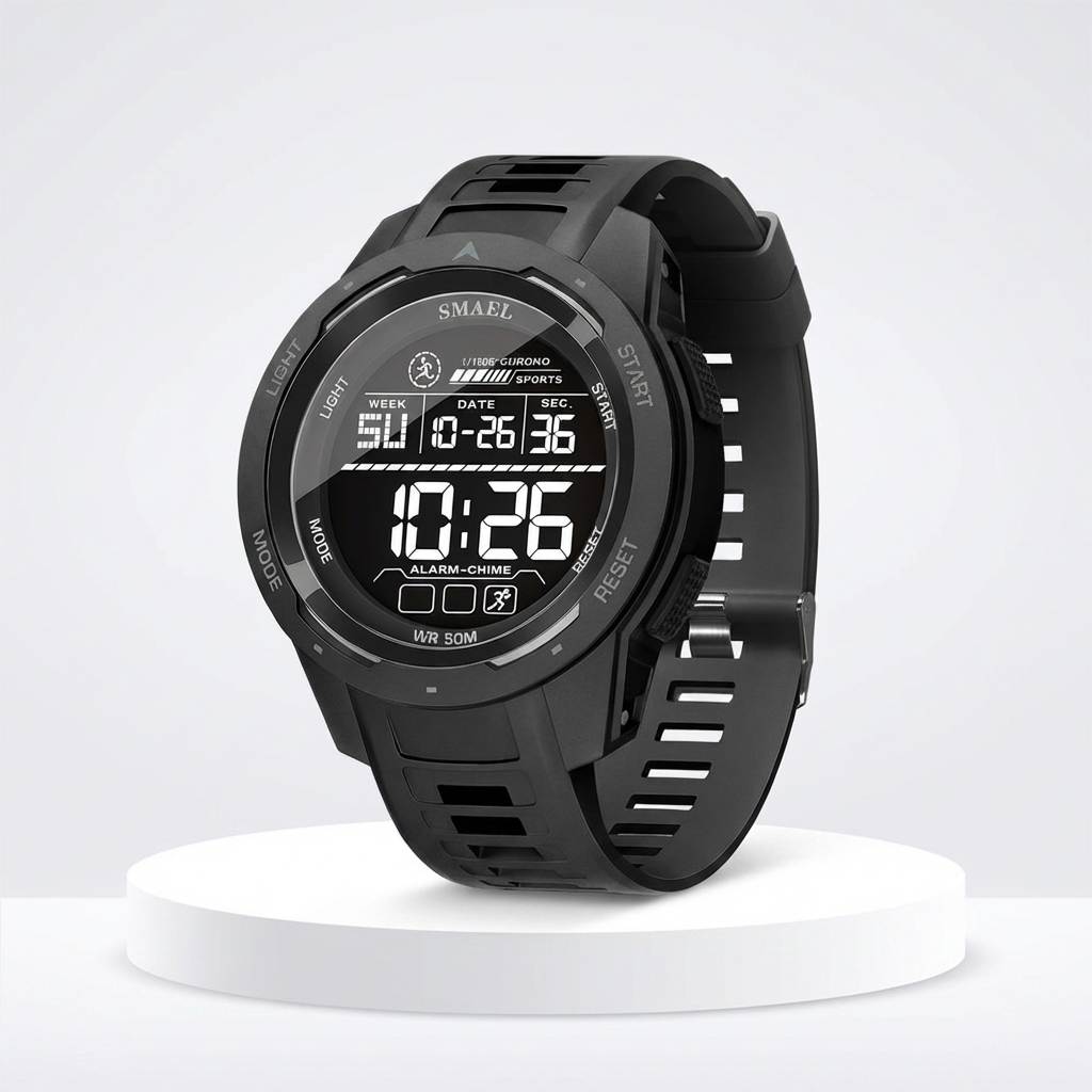 Ultimate Digital Sports Watch - LED & Waterproof