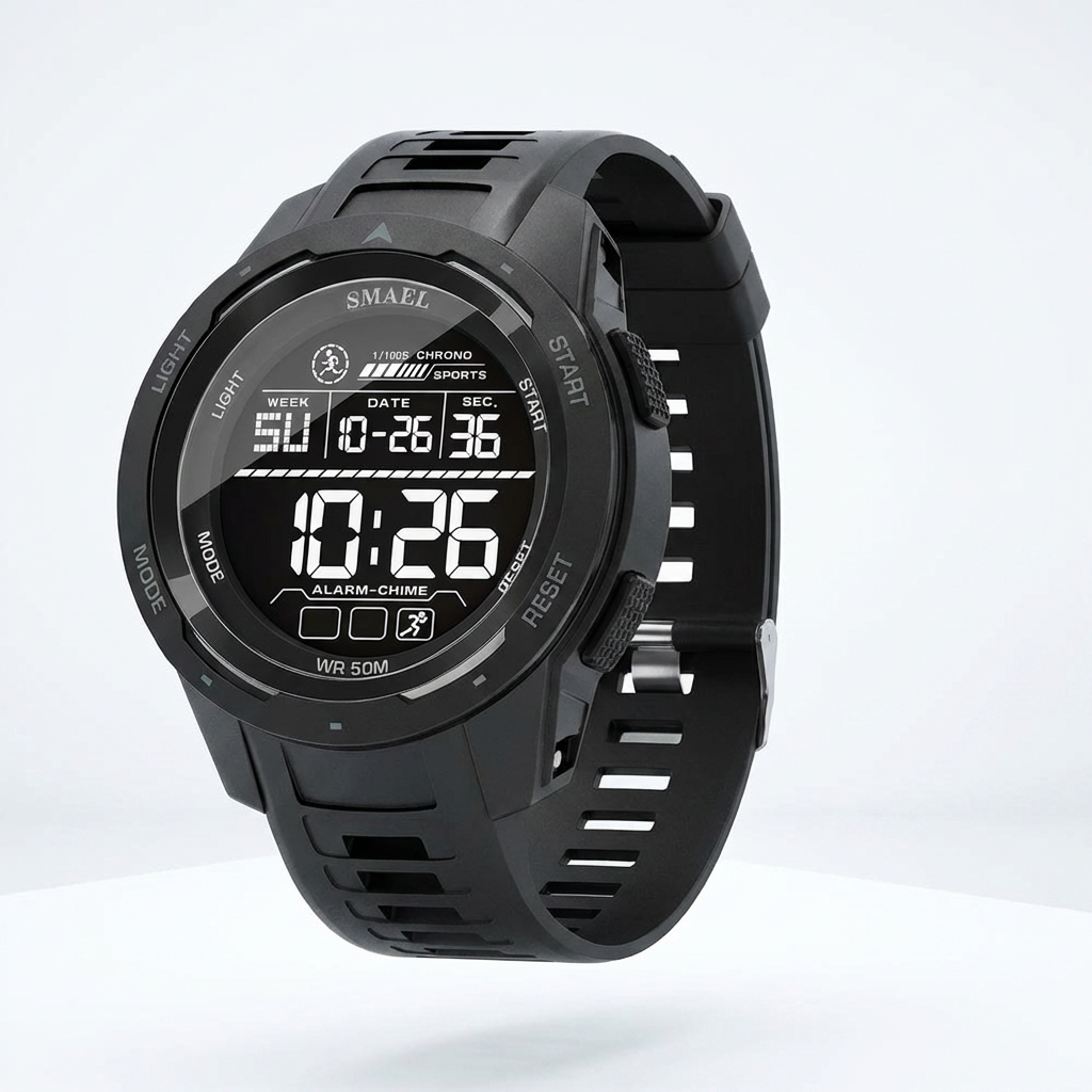 Ultimate Digital Sports Watch - LED & Waterproof