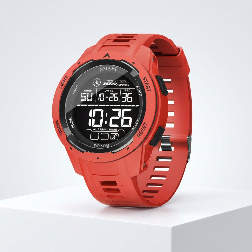 Ultimate Digital Sports Watch - LED & Waterproof
