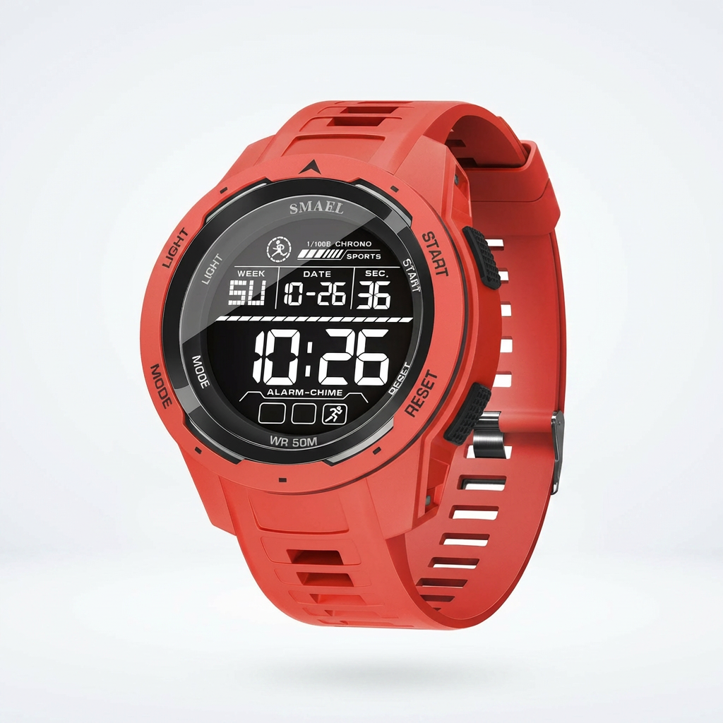 Ultimate Digital Sports Watch - LED & Waterproof
