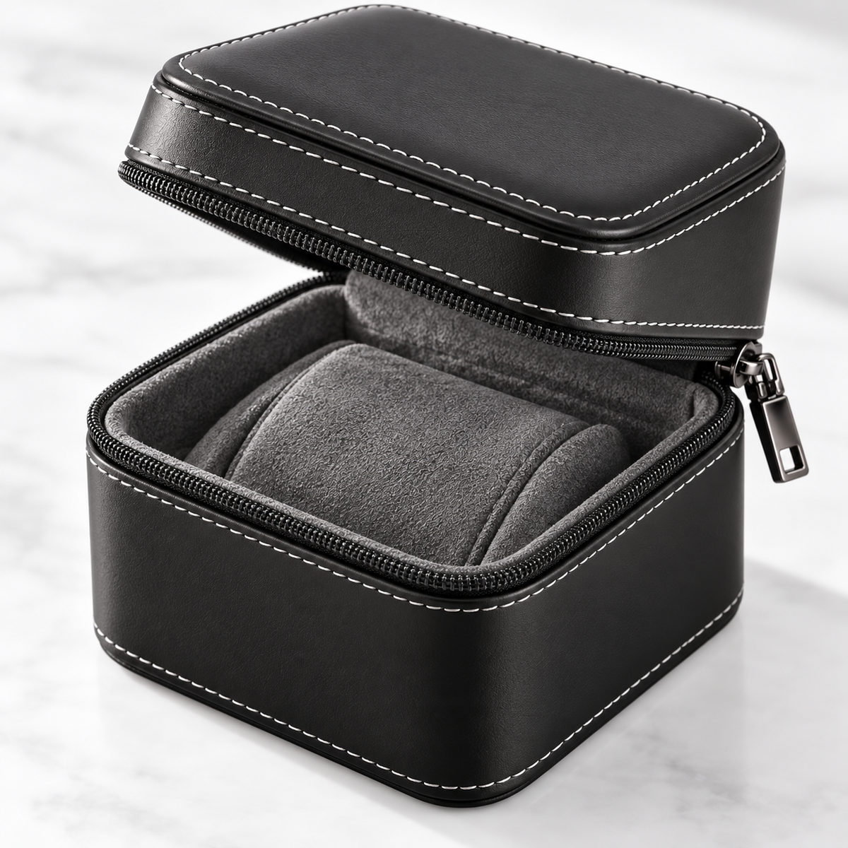 Premium Single Watch Travel Case